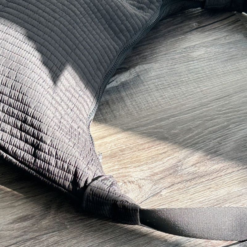 Pleat Crossbody Bag