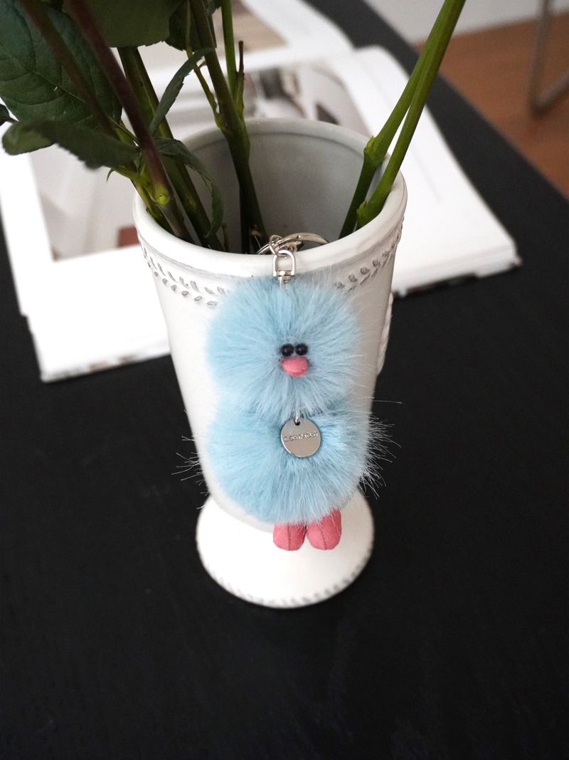 Cosymosy Mini Bird Keyring - Sky Blue