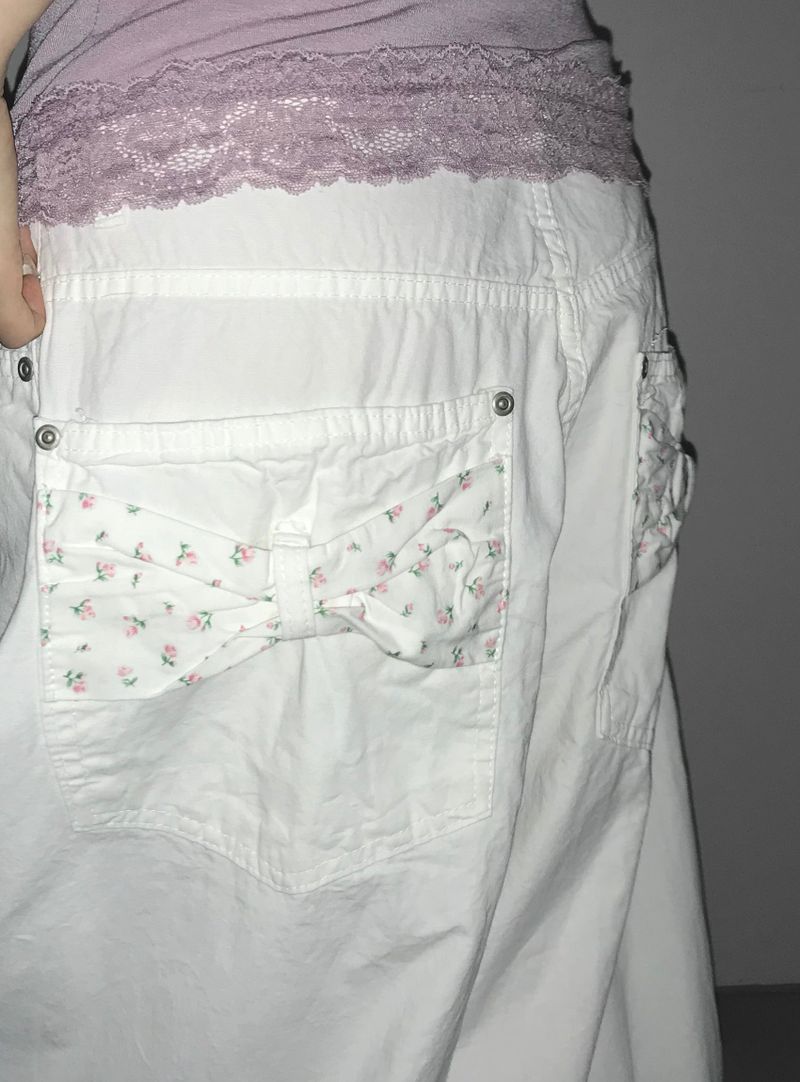 anemone flower ribbon pt(2 color)