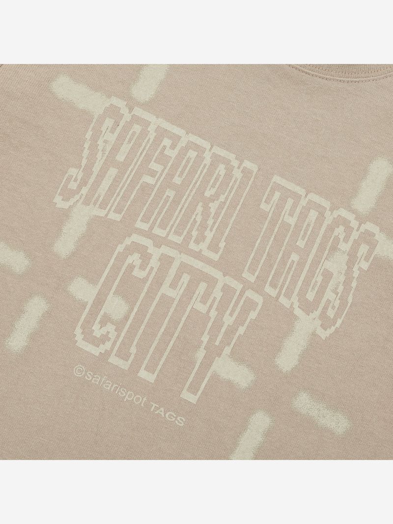1/2 S.T.C. LIGHTING LOGO L/S (BEIGE)
