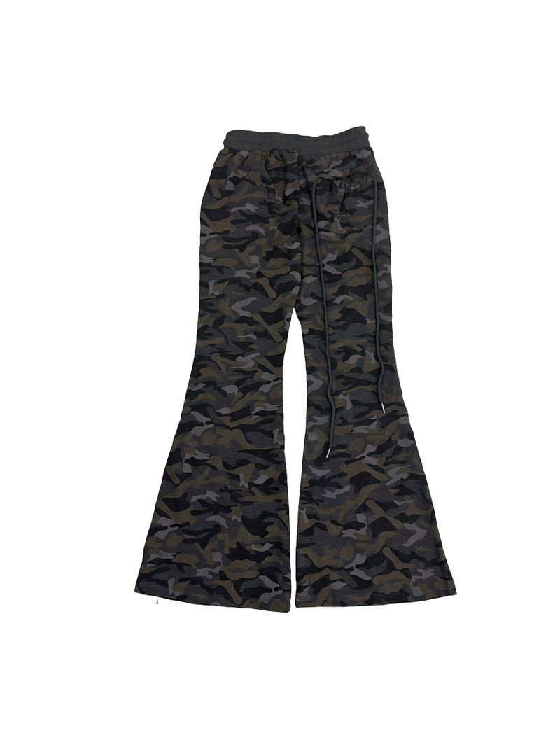 serch shirring camo bootscut pt