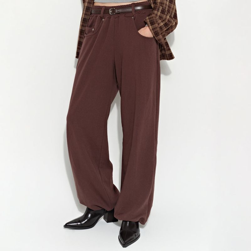 Brighten（ブライトン）の「Jean Pocket Wide Pants Brown（Pants）」