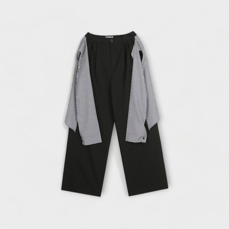 3 TAP Shirt Layered Slacks (2color)