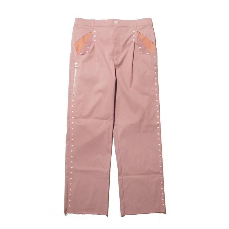 PLATEAU STUDIO（プラテウスタジオ）の「side rivet pants（Pants）」