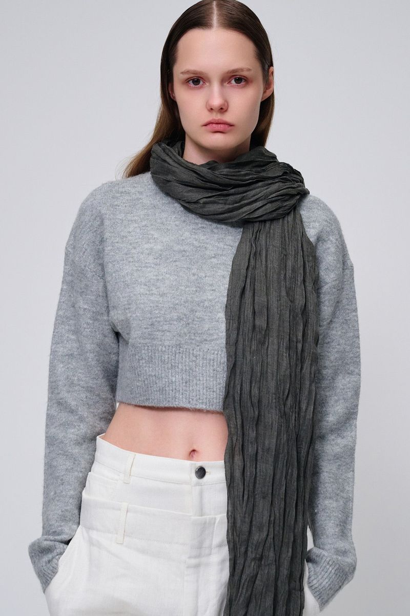 LIAN scarf_darkgrey