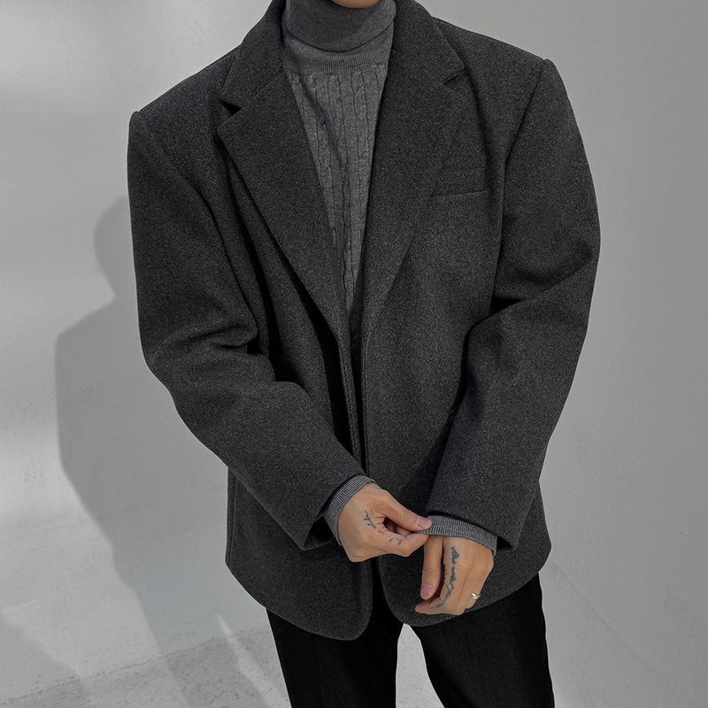 ASCLO Minimal Wool FW Blazer (2color)