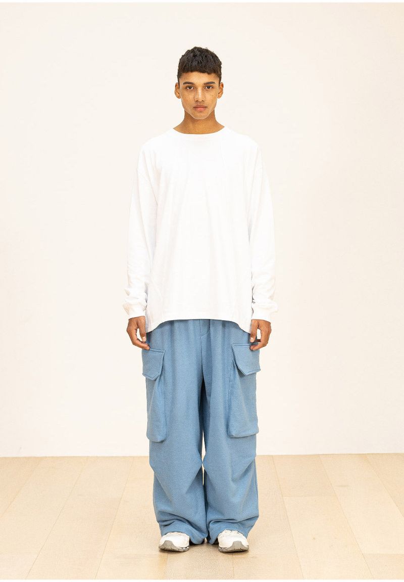 DIVISION WIDE CARGO STRING PANTS