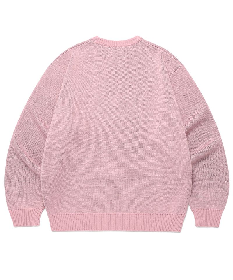 MEGA CYCLONE KNIT SWEATER PINK(CV2EFUK601A)