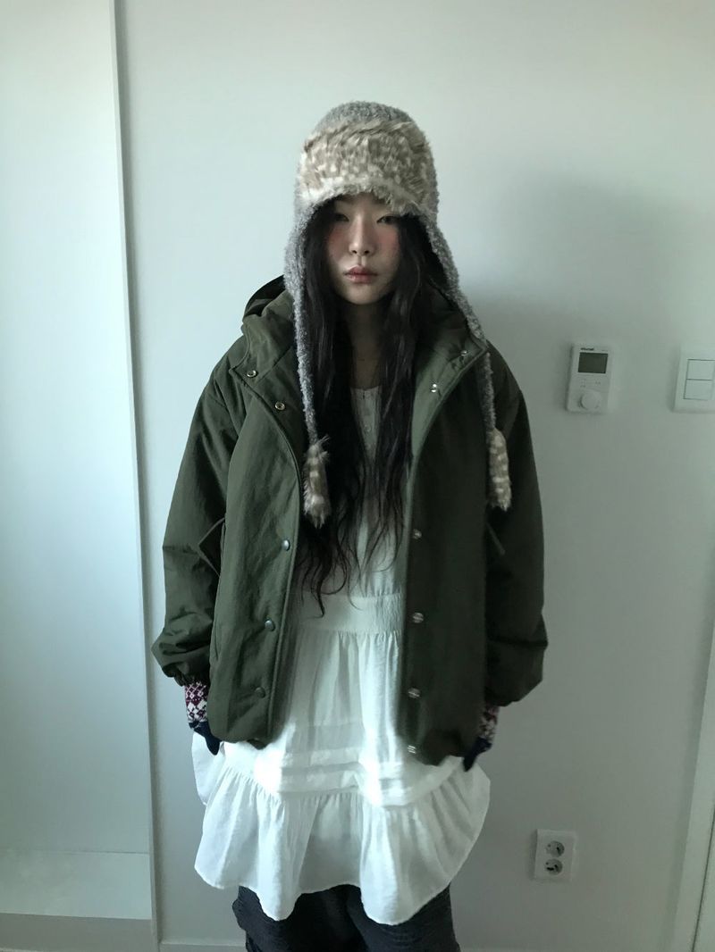 ビクトリアピンタックドレス (2color)