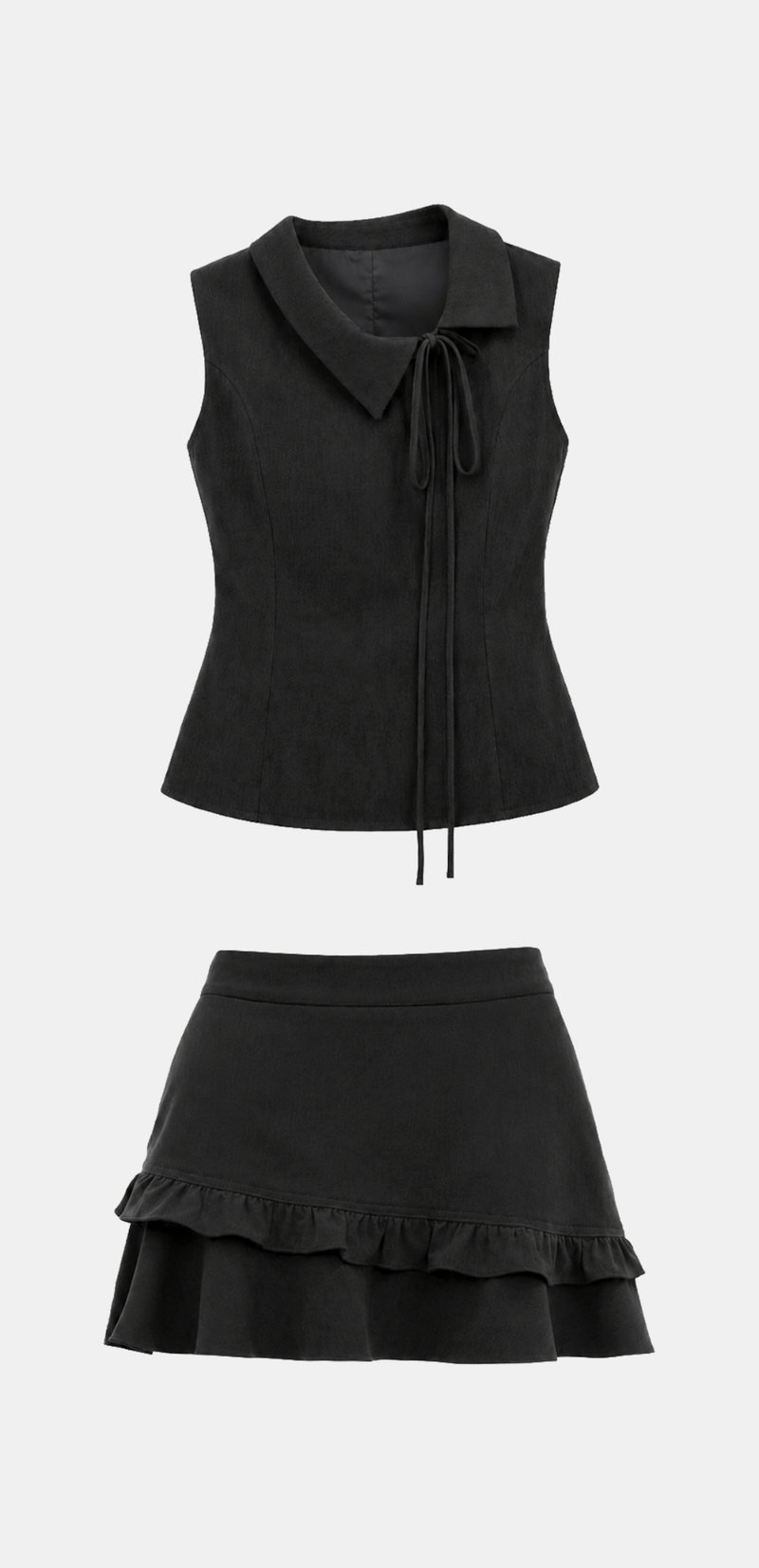 Rena Tie Collar Set-Up