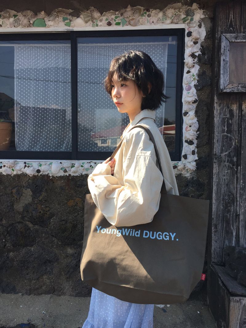 YWD TWILL ECO BAG-KHAKI 