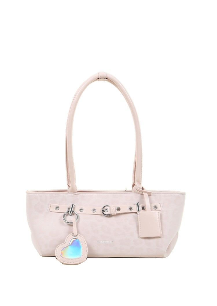 Vera Leopard Belt Shoulder Bag