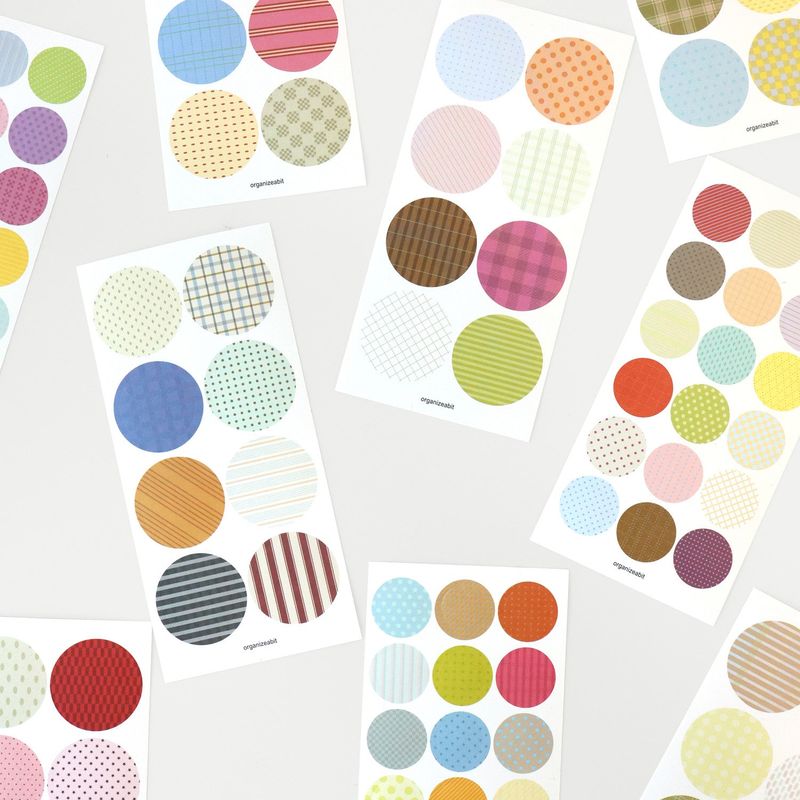 oab pattern sticker pack circle