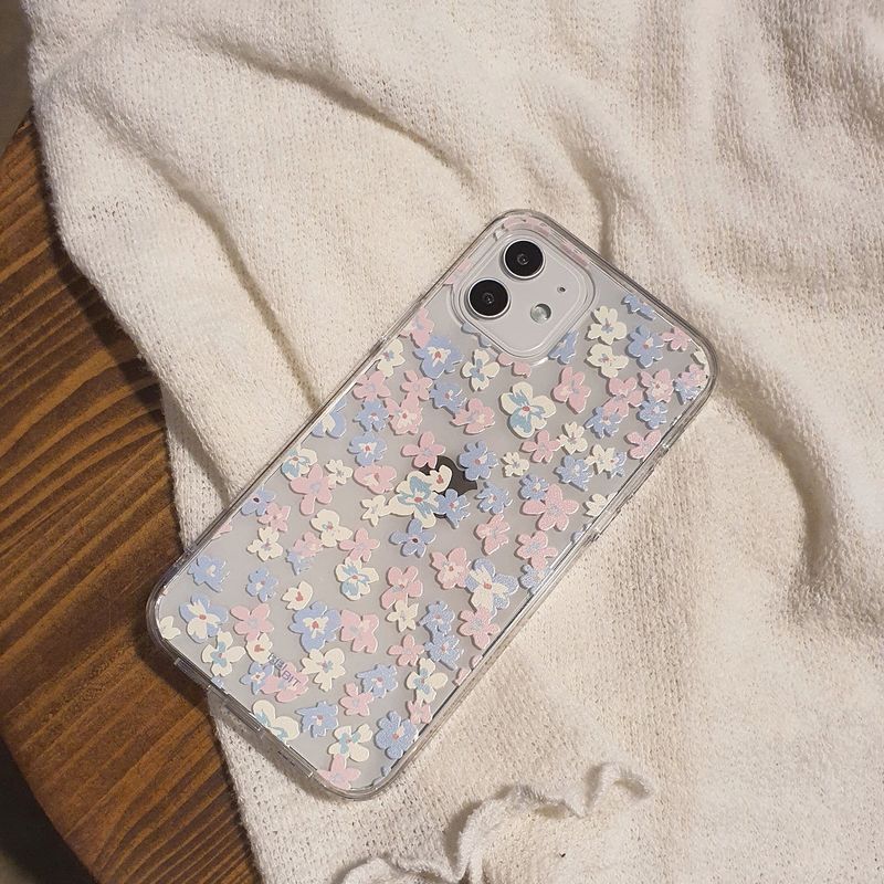 Flower Splash Jelly Hard phone case
