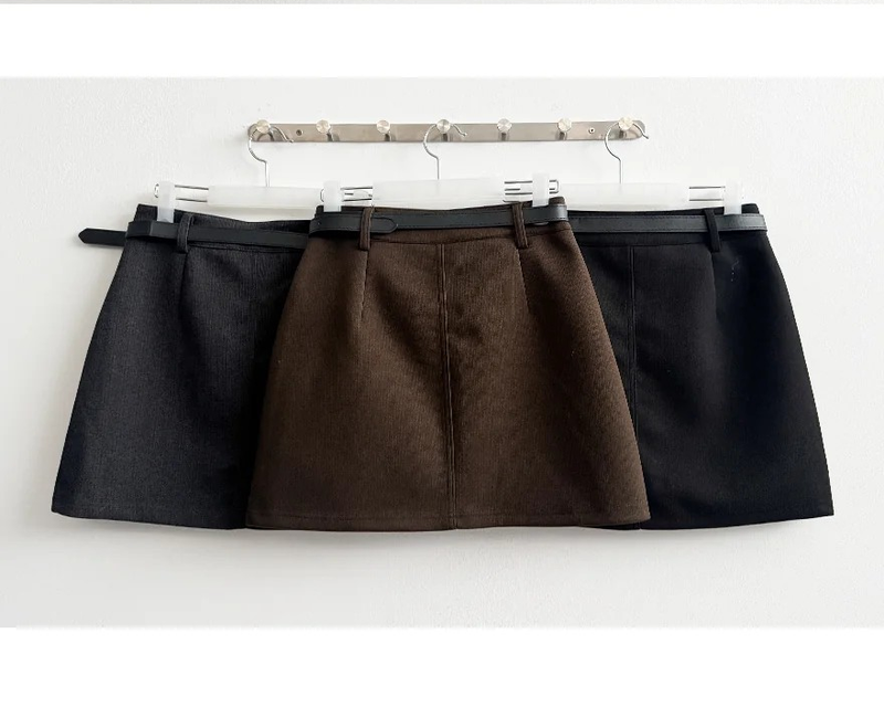Duff A-line miniskirt
