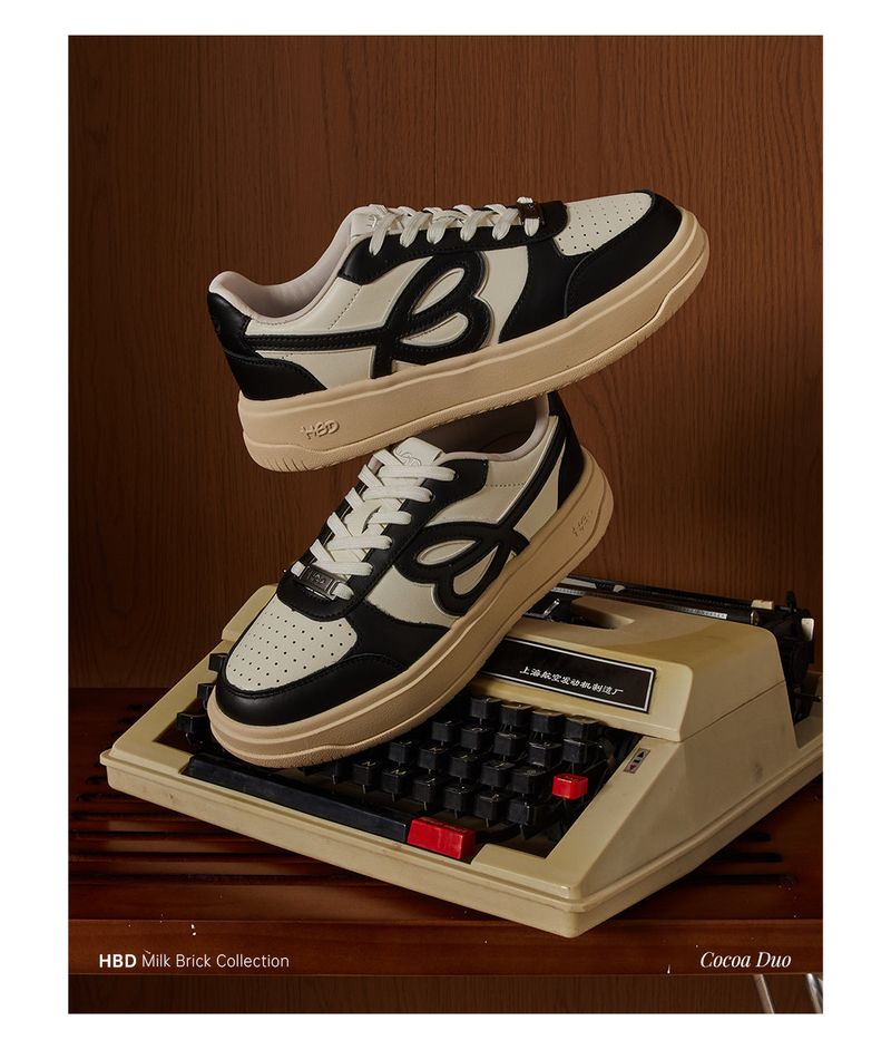 HBD High Up Preppy Sneakers 