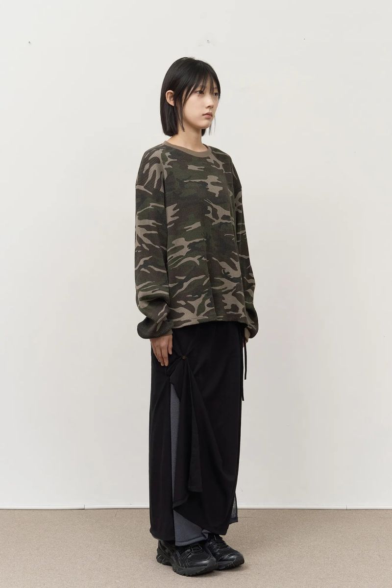 Seen Camo Waffled Longsleeve