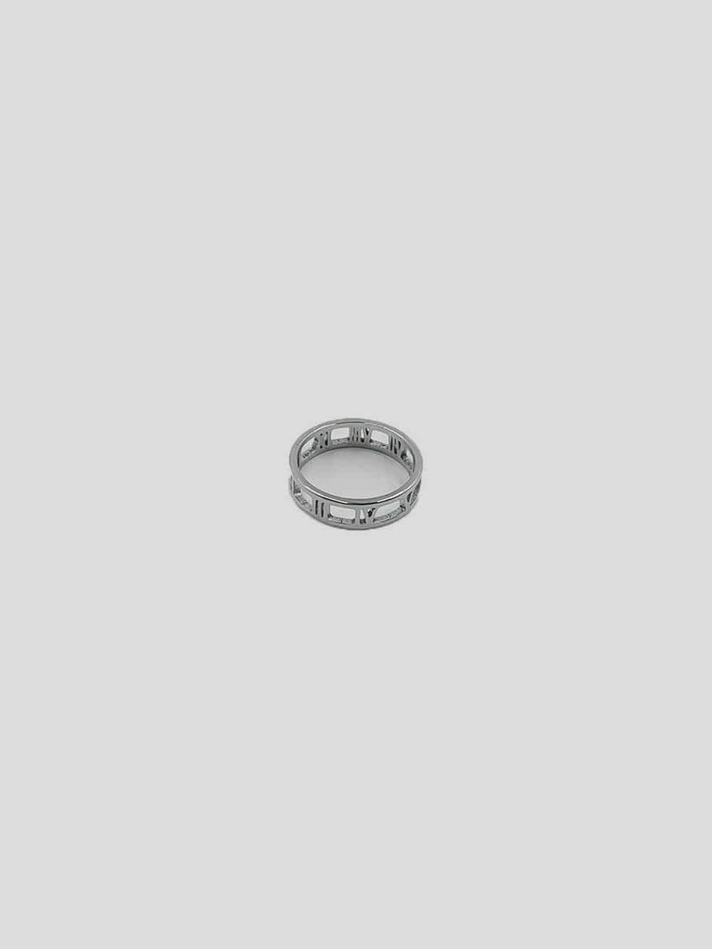 ASCLO Square Roman Numeral Ring