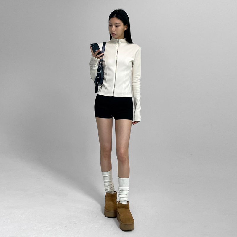 BLACKUP（ブラックアップ）の「[MADE] Sakit stitch zip-up（Tops）」