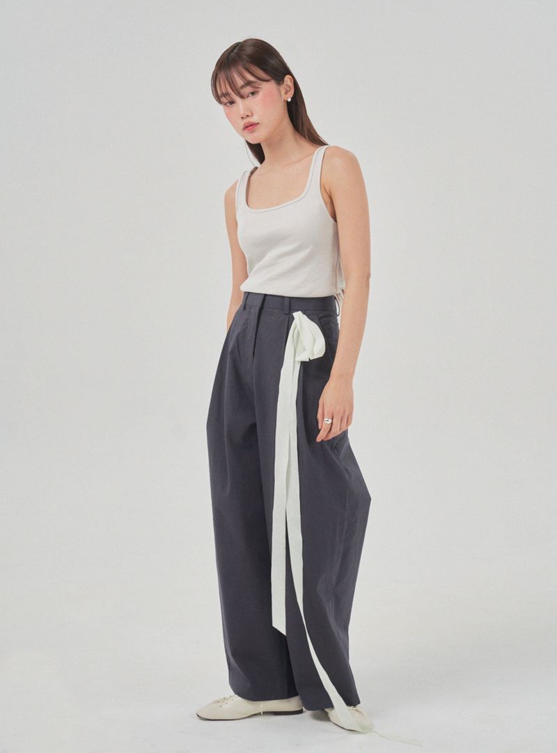 basic pants (dark grey)