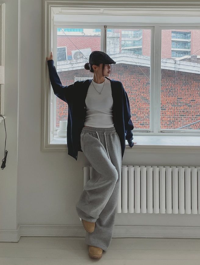 [U-BASIC] Rosin Cash Like Embo Cardigan