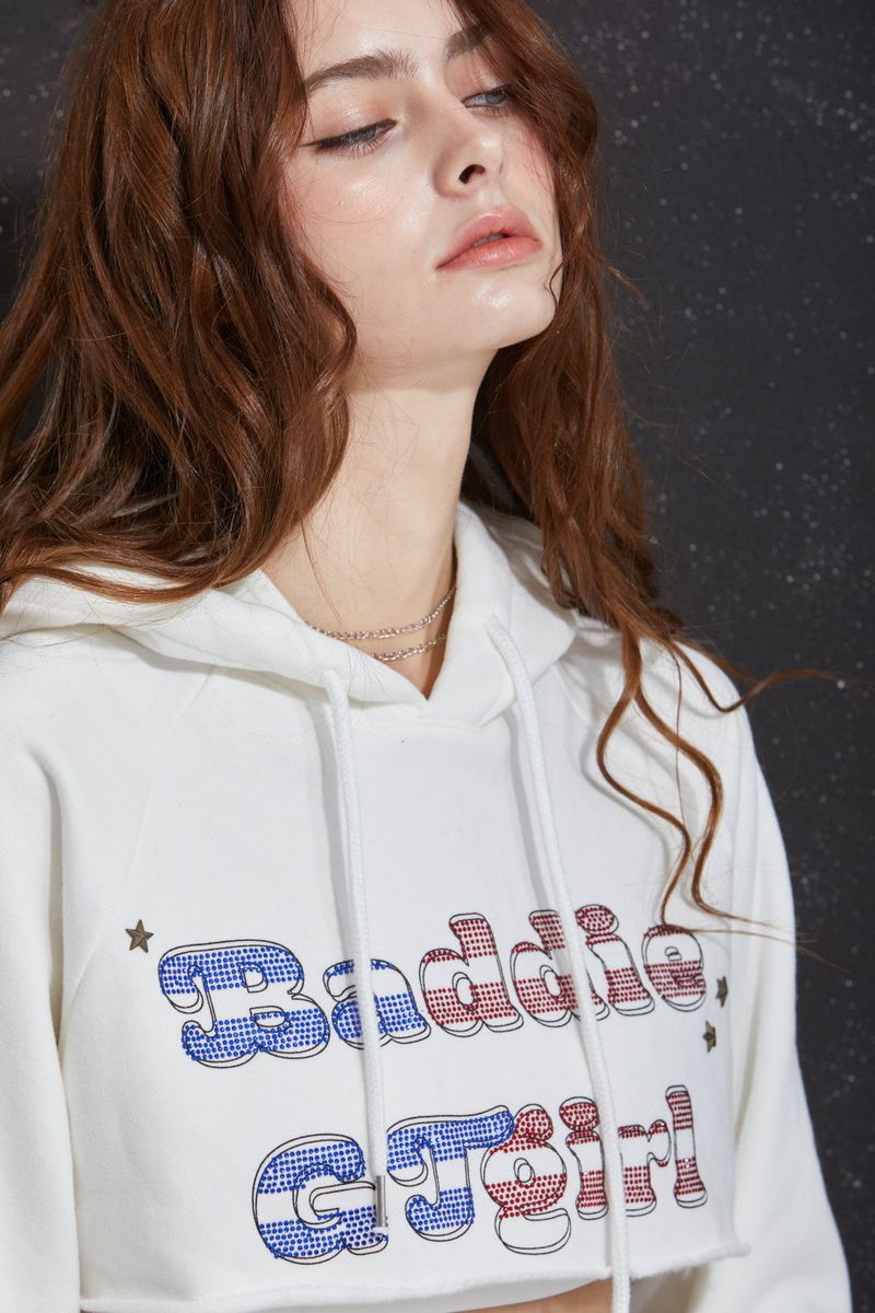 BADDIE CROPPED HOOD