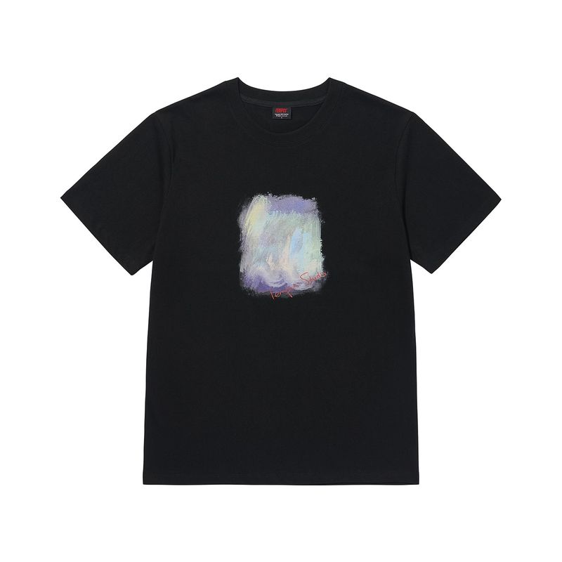 TEMPUSSTUDIO（テンプススタジオ）の「OIL PAINTING T-SHIRTS [BLACK]（Tops）」