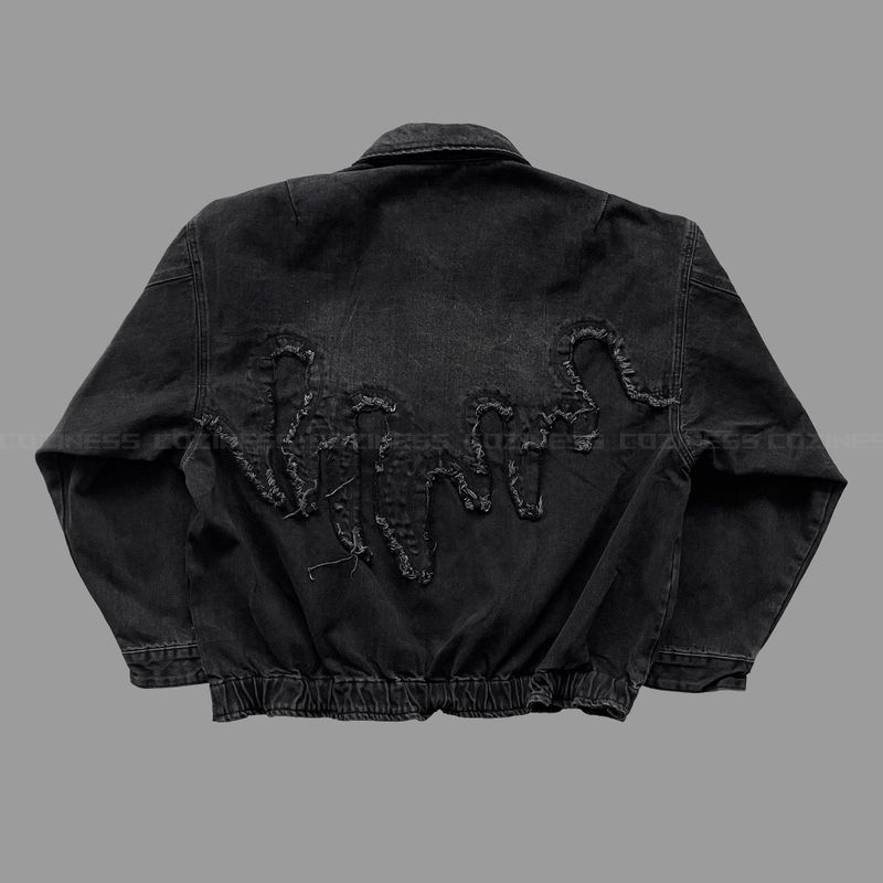DV Backrovan Black Blue Vintage Jacket