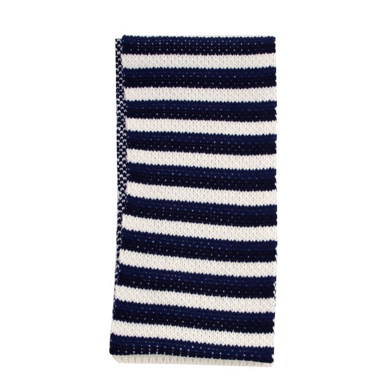 STRIPE JACQUARD MUFFLER_SYF7AM01BK