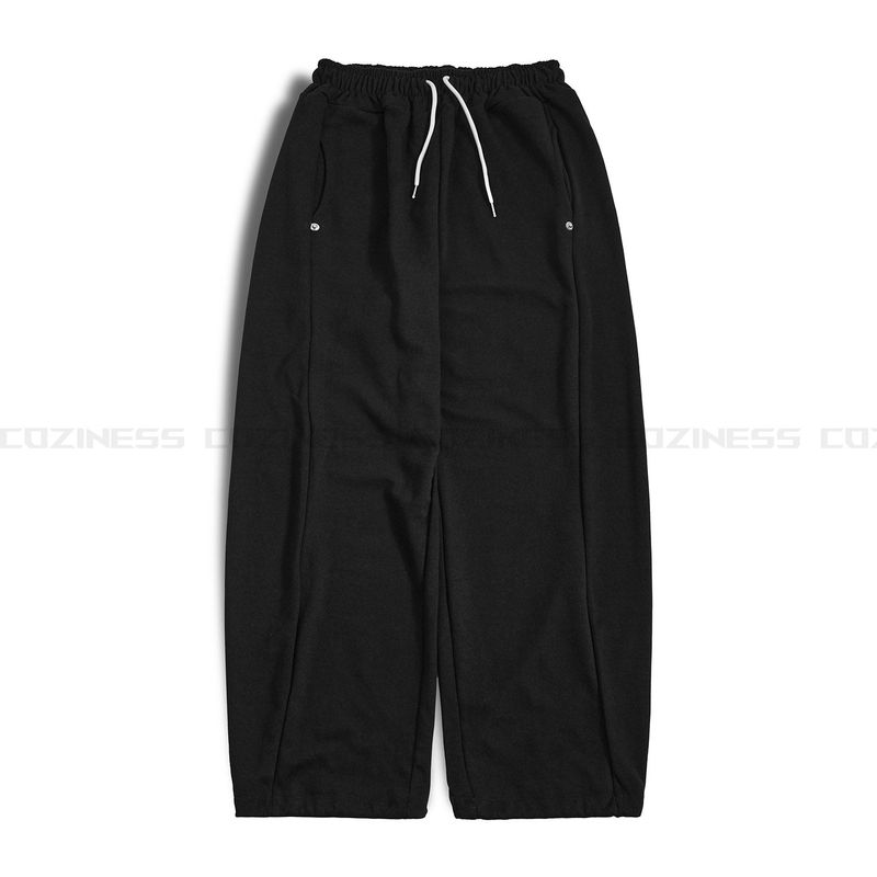 SIIO Napping Side Snap Sweat Pants (3 colors)