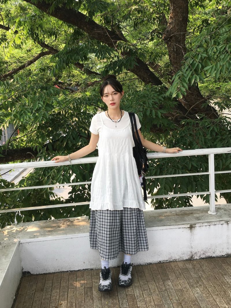 Roen Modal Side Shirring Tee (6c)