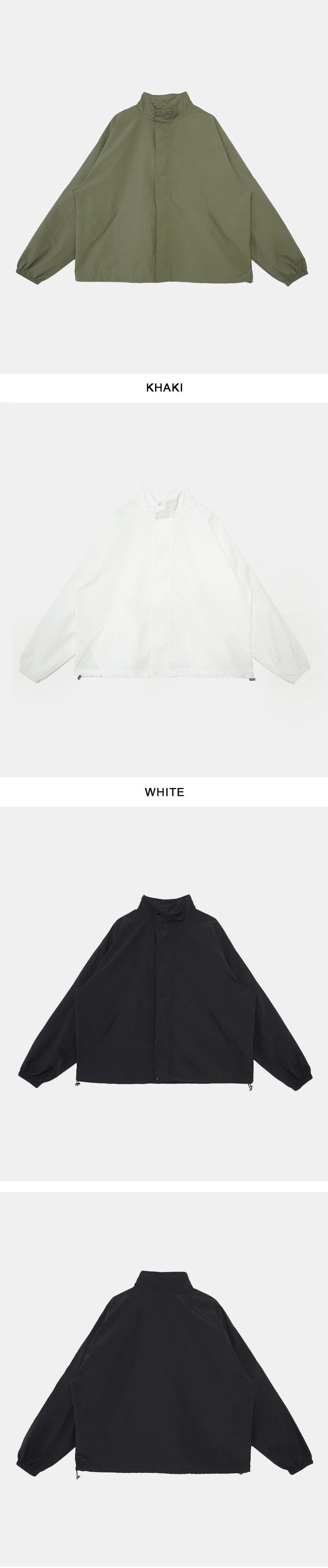 Gorpcore High-neck String Windbreaker
