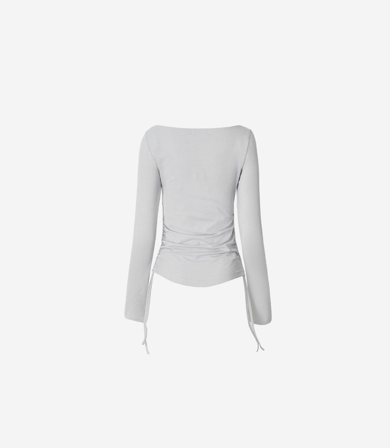 Luna Twisted Shirring Top