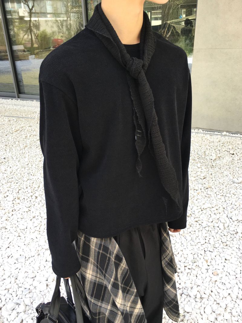 Kaim Waffle Crop Long Sleeve 3C