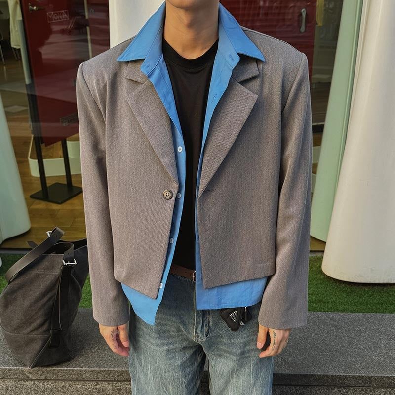 ASCLO(エジュクロ)の「ASCLO オールインワンシャツ + ジャケット (2color)(ジャケット/アウター)」