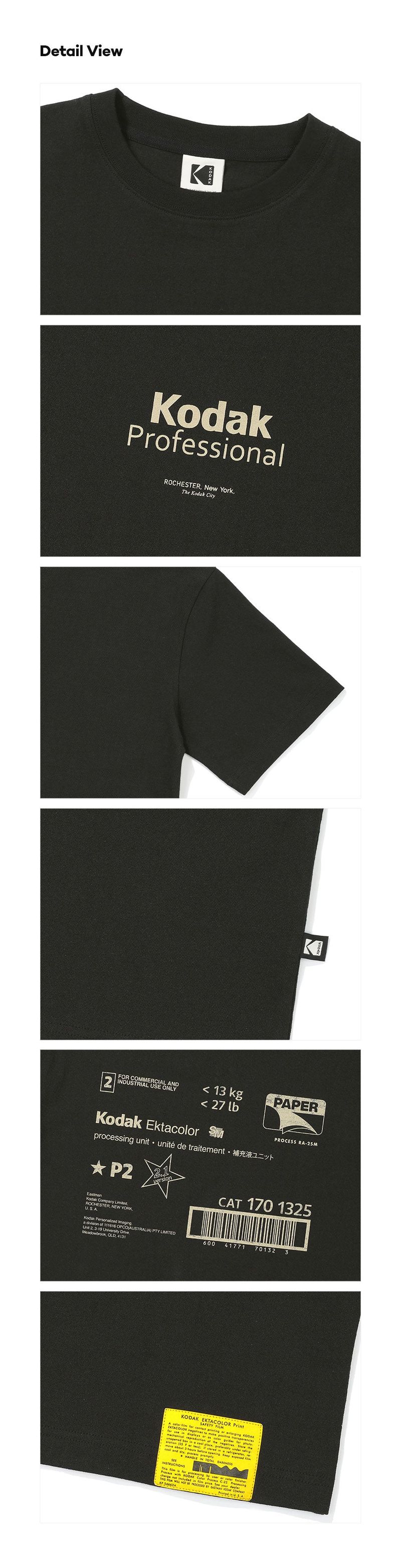 MAILER GRAPHIC T-SHIRT【BLACK】