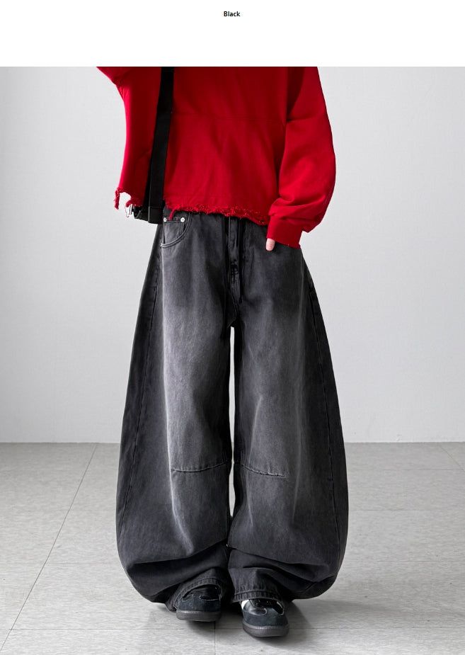 Euro Curved Wide Denim