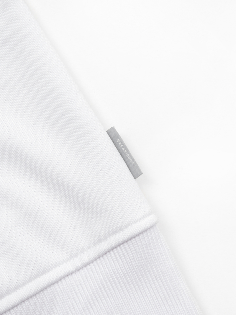 1/2 SAFETY EURO ZIP UP (WHITE)