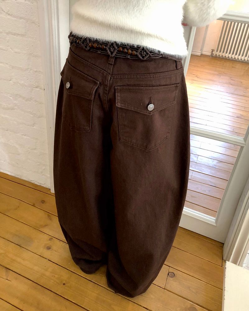 Nein Pocketed Wide Balloon Pants