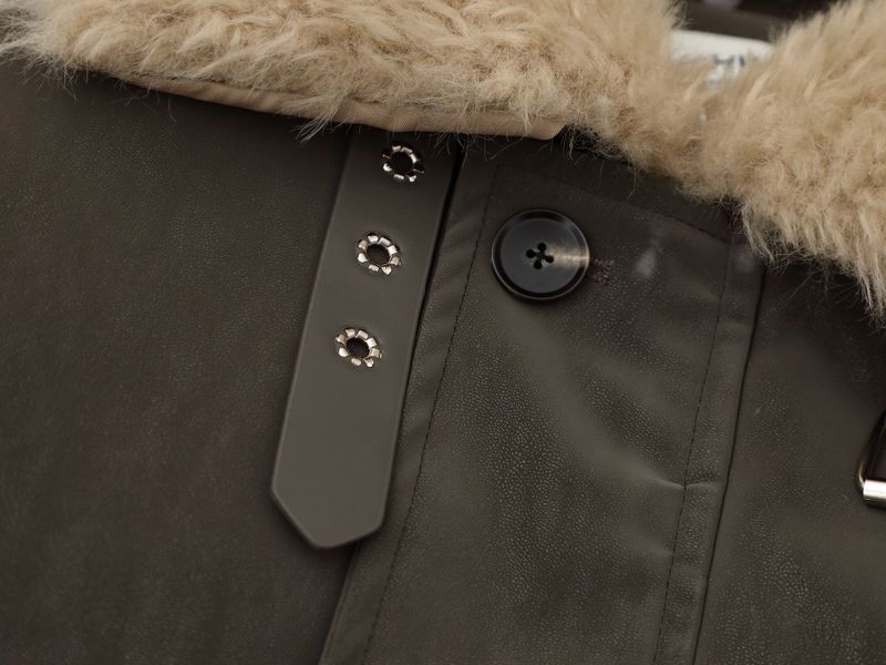 Oslo Faux Fur Collar Short Jacket