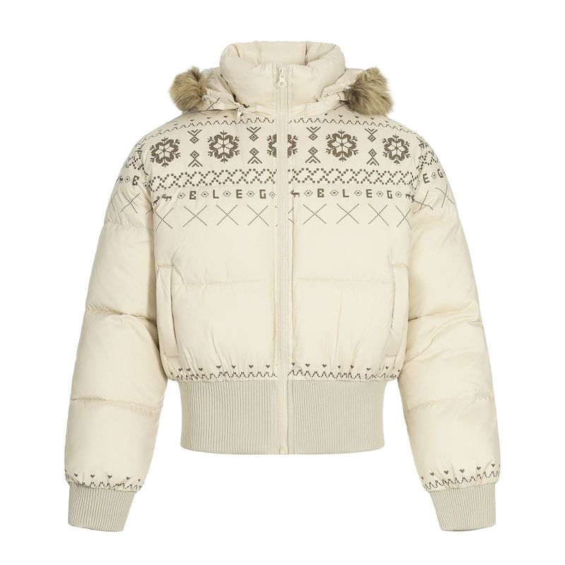 Nordic Snow Cute Padded Jumper