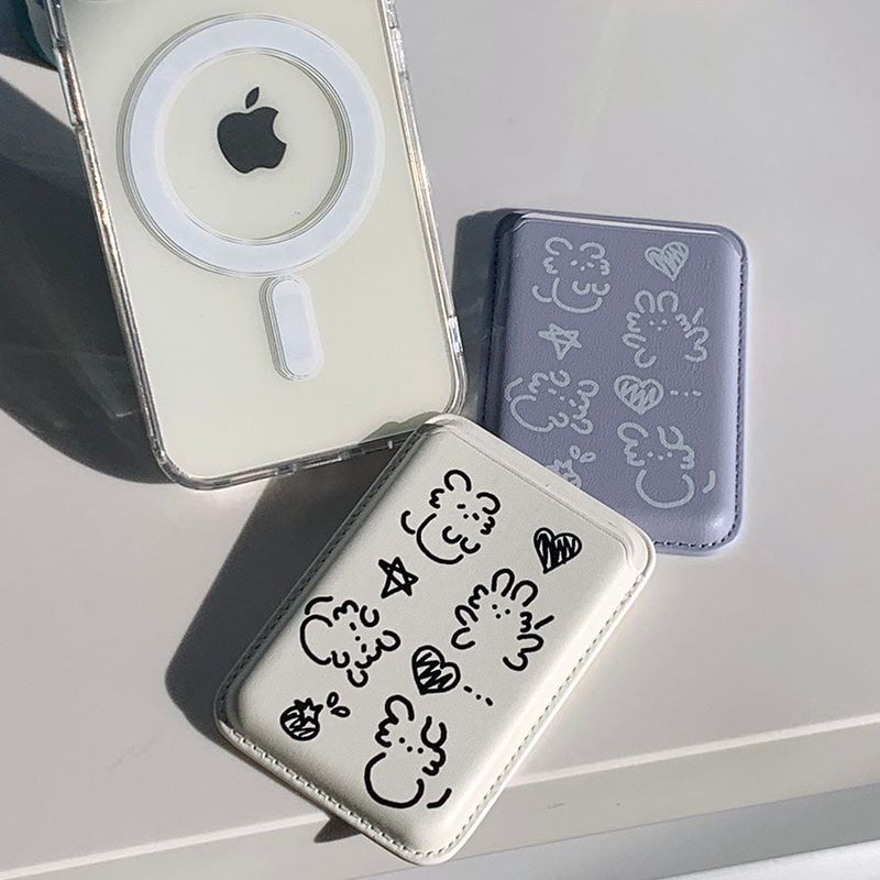 withsome（ウィズサム）の「DDongGangAziマグセーフカードポケット（スマホグッズ/小物）」