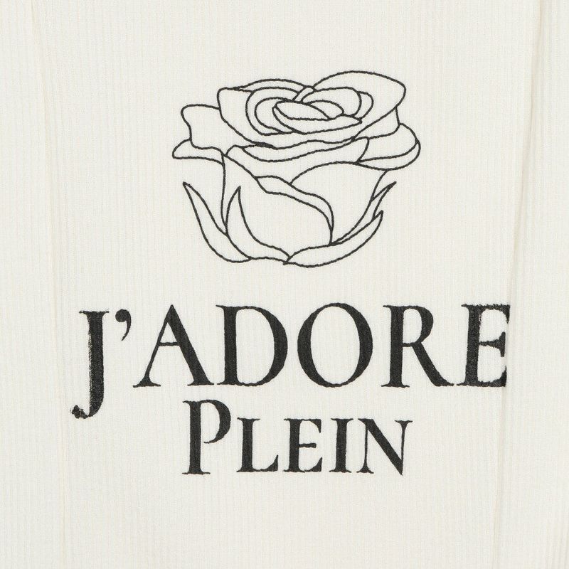 J'adore Plein Scarf T-shirts (Ivory)