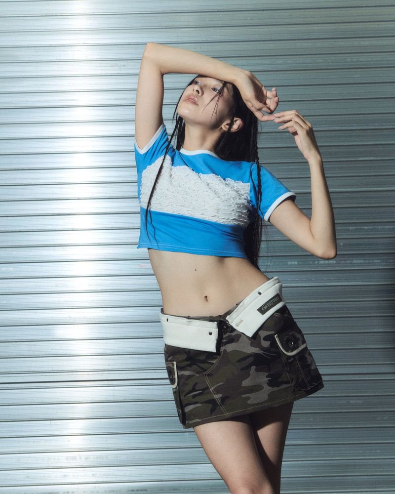 CHERRYQUIRI(チェリーキュリー)の「2-way cargo sk - camo(Skirts)」
