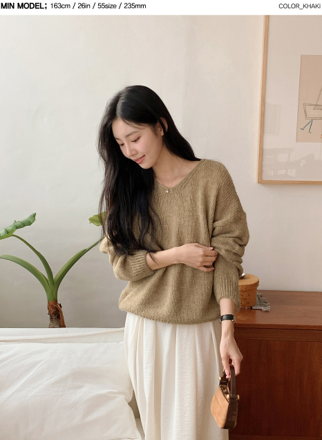 Alpaca Loose Winter Wool Knit (6color)