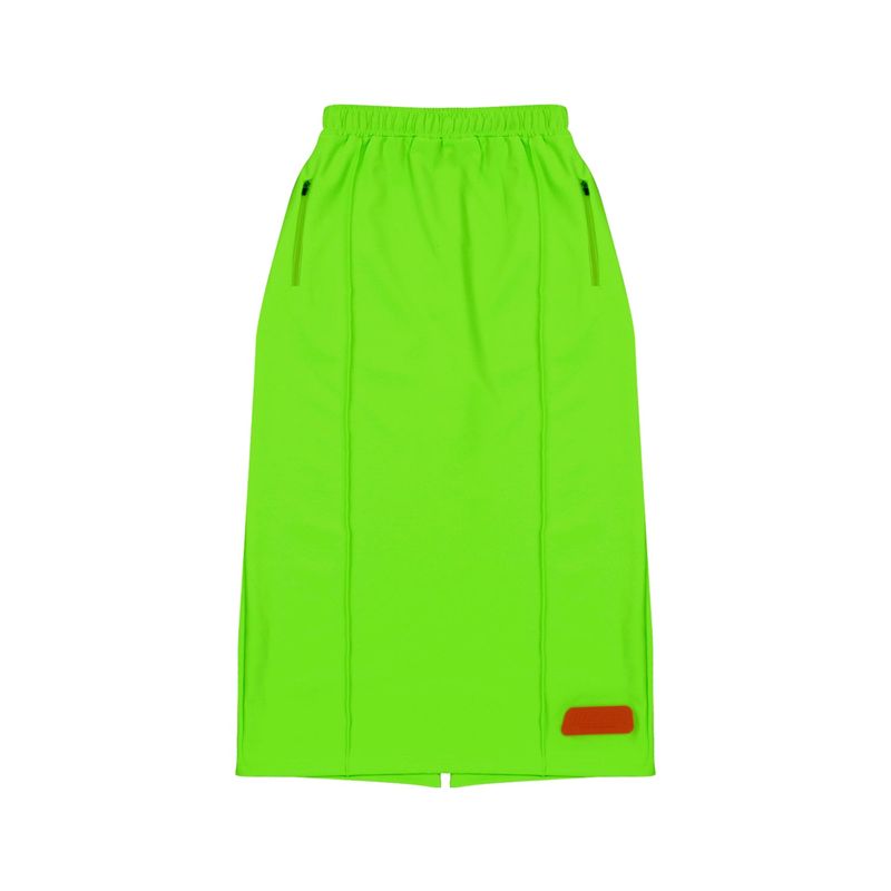 C.O.M.E（シーオーエムイー）の「[WOMEN] Jersey Pencil Skirt (Neon Green)（Tops）」