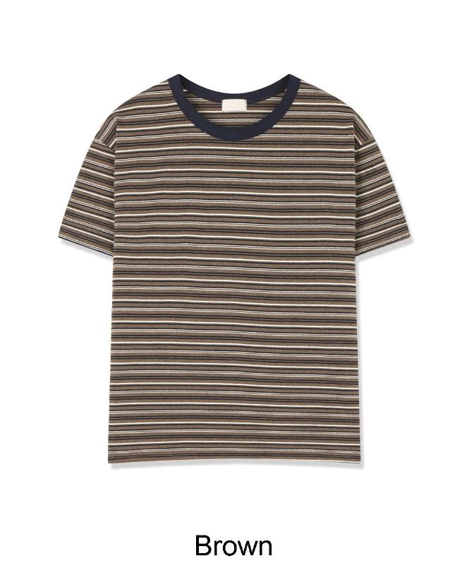 Eder Striped Short Sleeve Tee