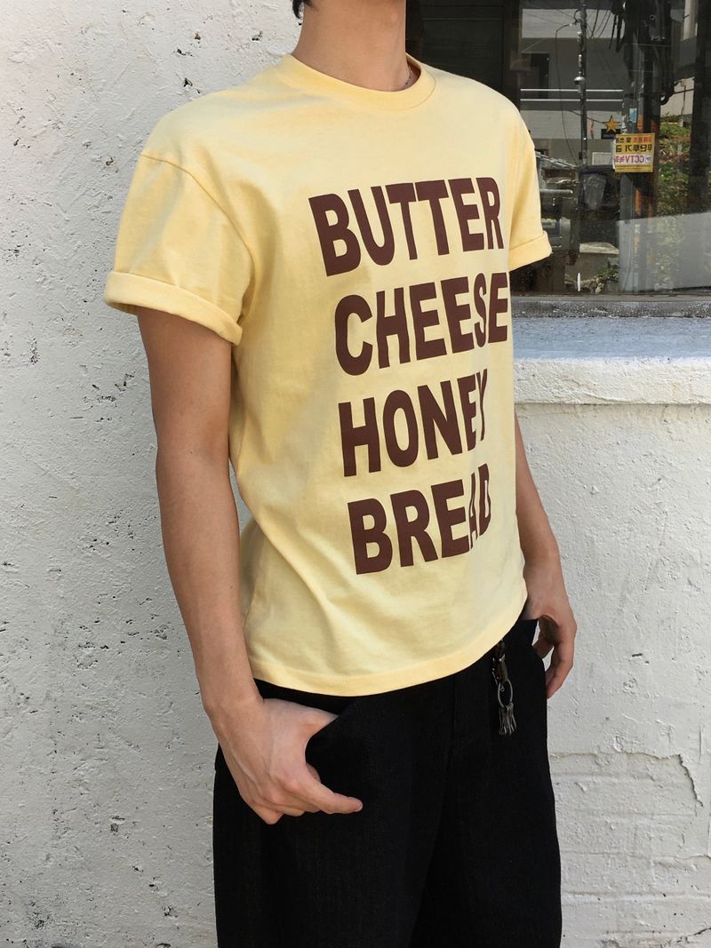 Recipe crop short sleeve T-Shirt 5C