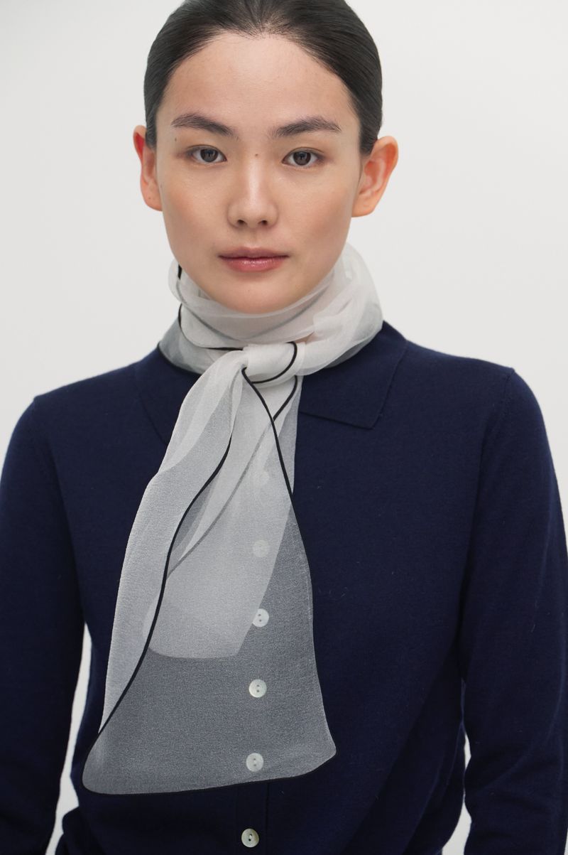 Zen line scarf_6colors