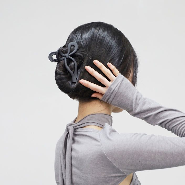 NONCODE（ノンコード）の「グレイシーリボンヘアクリップ（ヘアアクセサリー）」